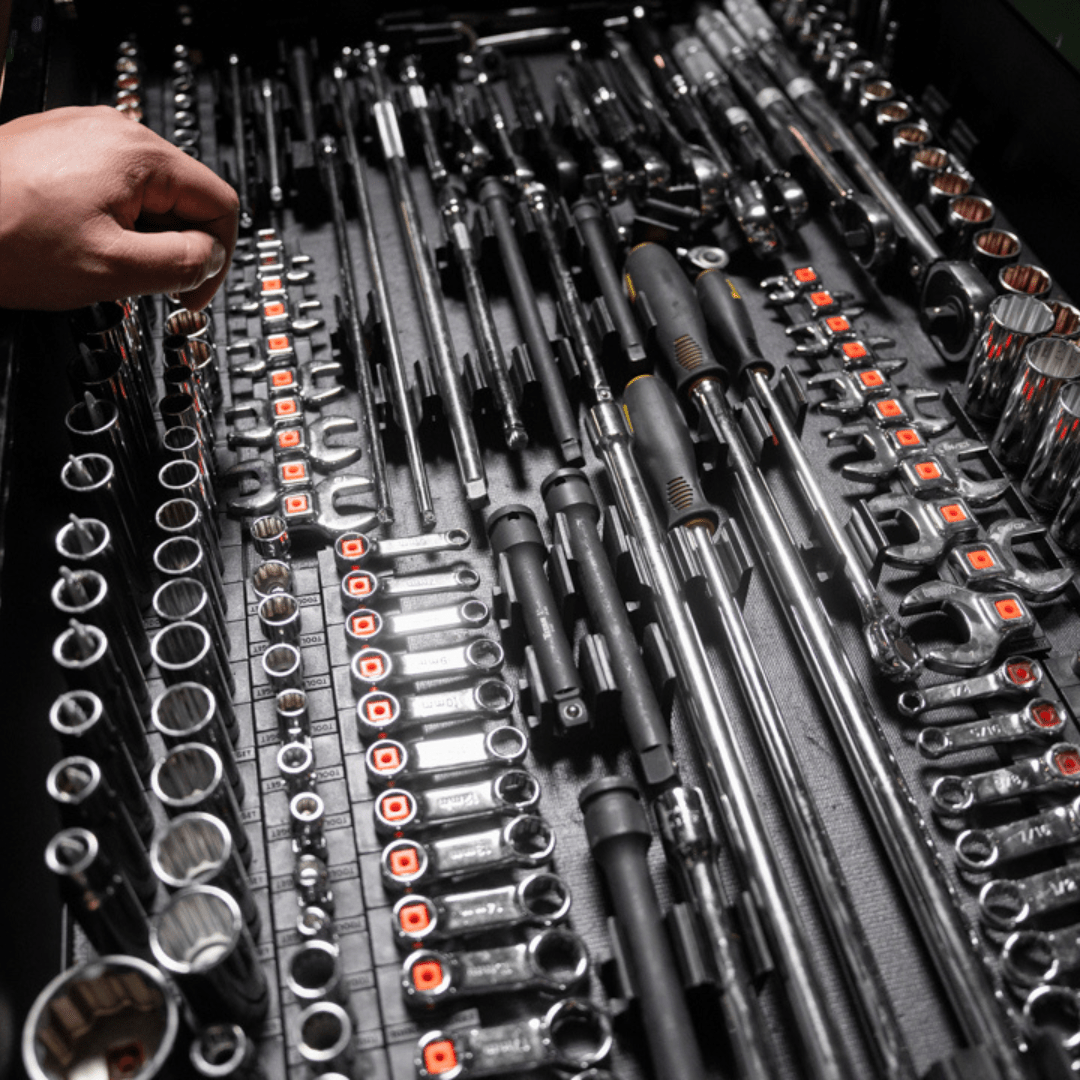 Toolbox Widget 1/4" Socket Organizers