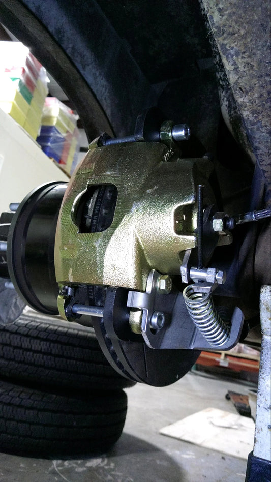 Dual Rear Wheel Disc Brake Kit Sterling 10.25 Rear Axle - 1984-1997 Ford F-Series