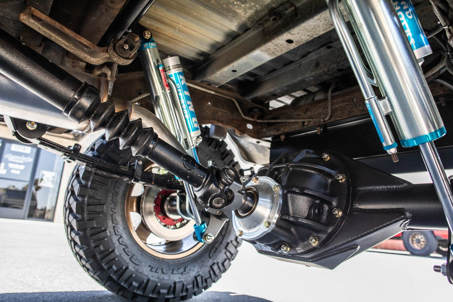 Desolate Motorsports Billet Upper Rear Shock Mount for 12” Shocks - 1980-1996 Ford Bronco