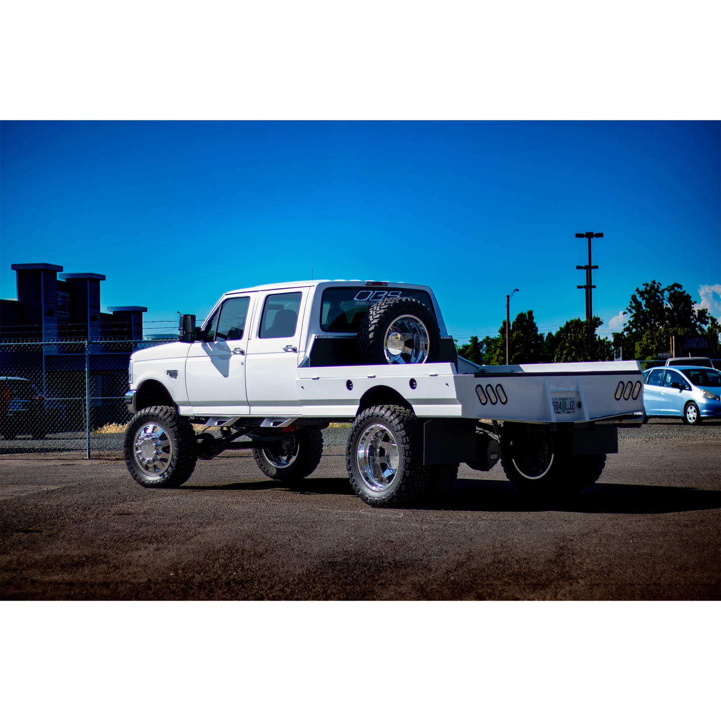 OBS Solutions Aluminum Side Step Kit - 1992-1997 Ford F-Series/Bronco