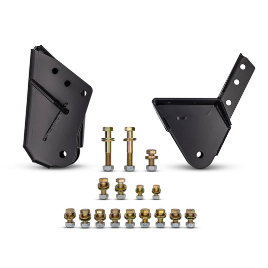 Desolate Motorsports 2" Beam Drop Brackets (fits 2wd & 4wd) - 1980-1997 Ford F-Series/Bronco