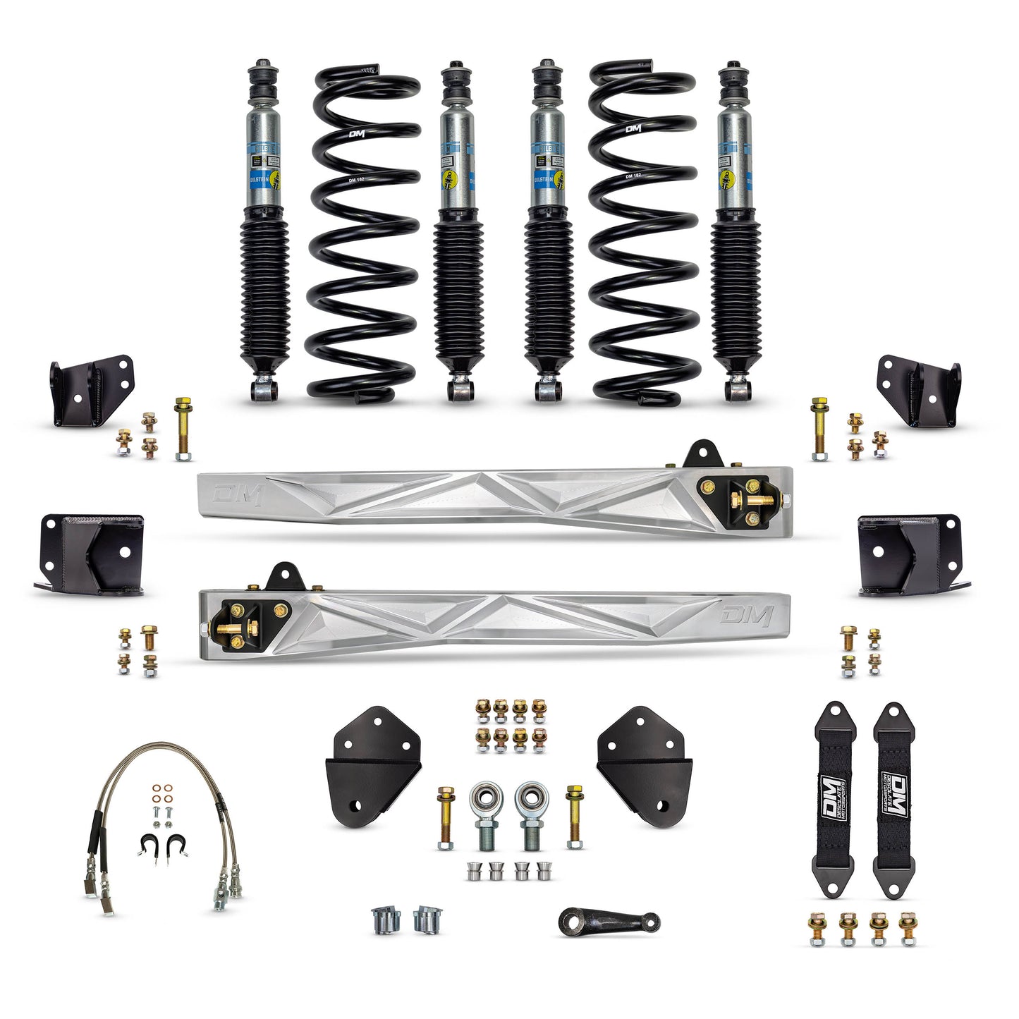 Desolate Motorsports Front 2" Lift Kit (Bolt-on) - 1980-1996 Ford F150/Bronco