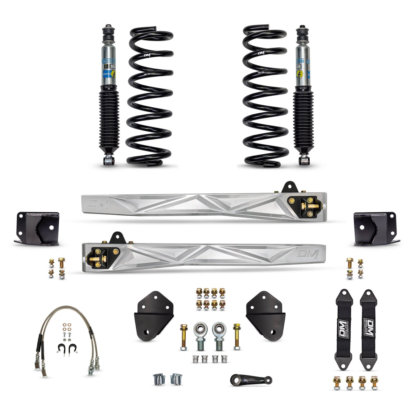 Desolate Motorsports Front 2" Lift Kit (Bolt-on) - 1980-1996 Ford F150/Bronco