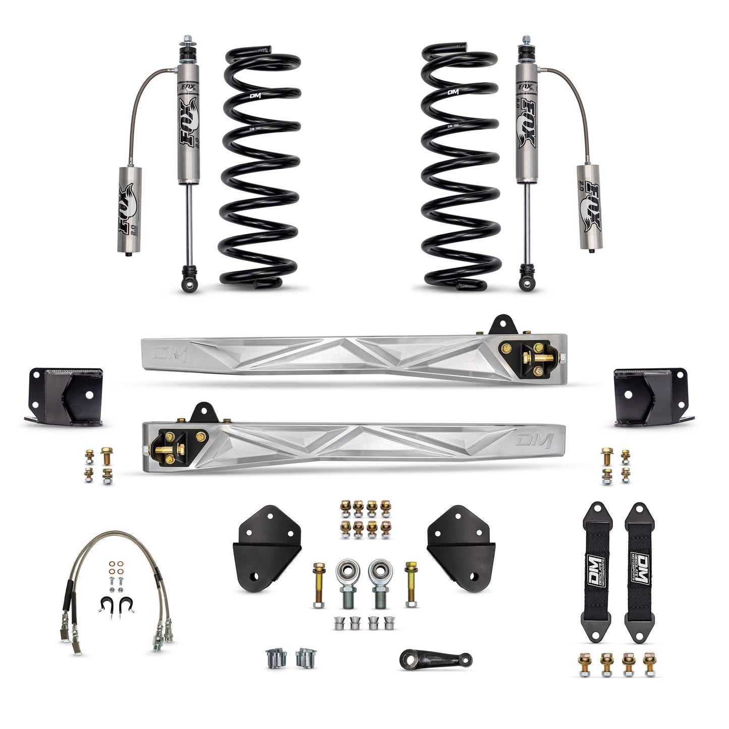 Desolate Motorsports Front 2" Lift Kit (Bolt-on) - 1980-1996 Ford F150/Bronco