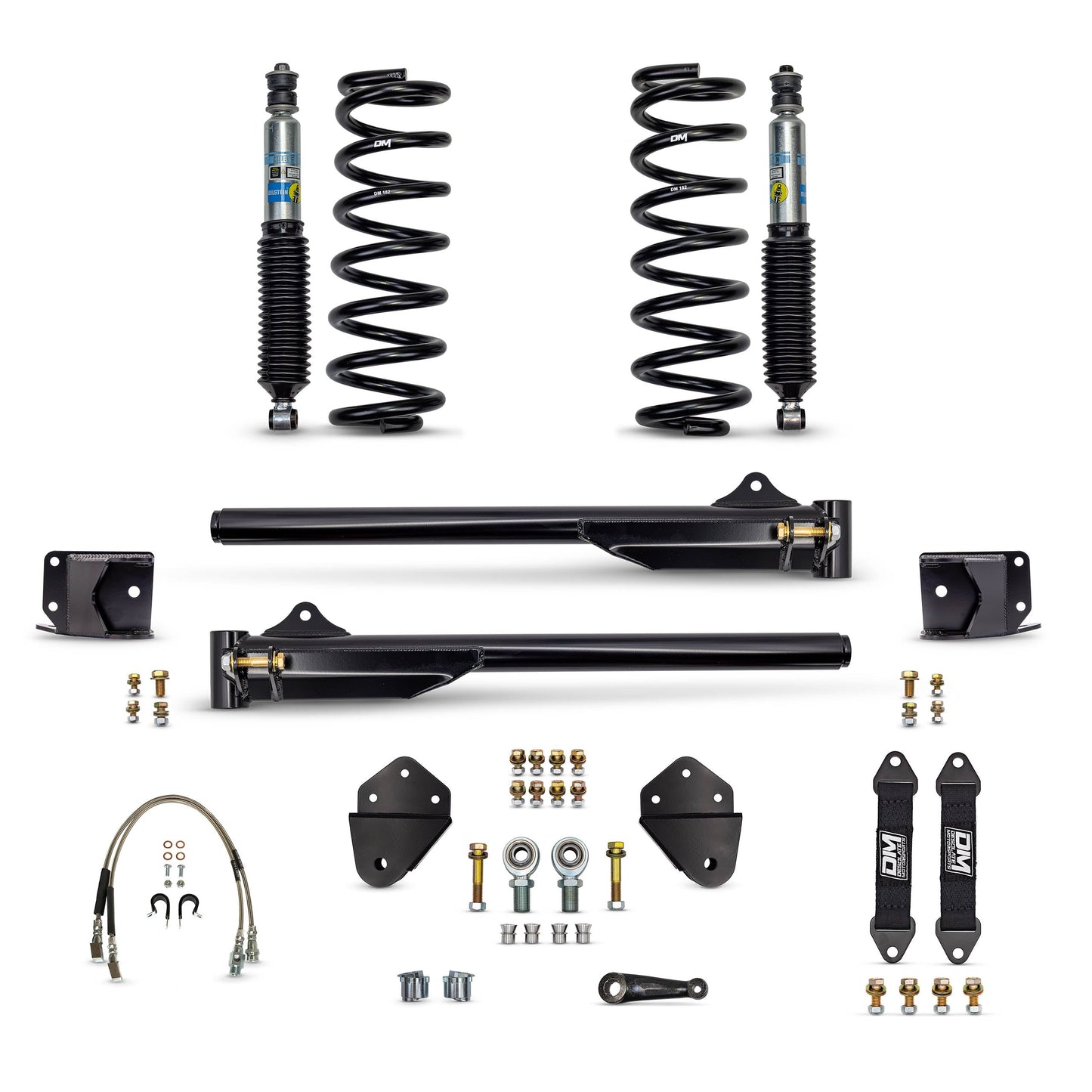 Desolate Motorsports Front 2" Lift Kit (Bolt-on) - 1980-1996 Ford F150/Bronco