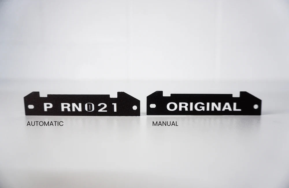 92-96 Cluster Faceplate Kit - XLT Original - Gas