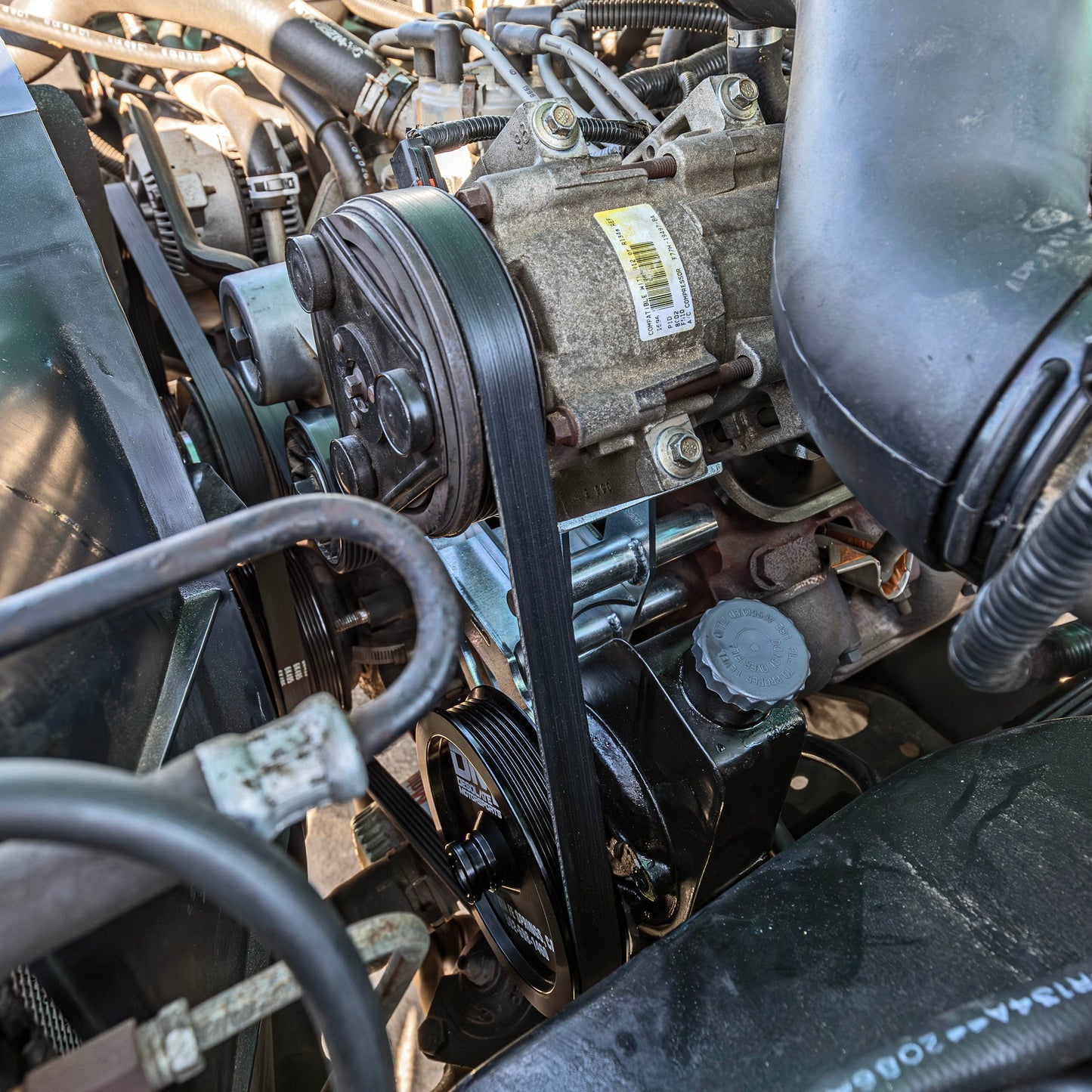Desolate Motorsports Saginaw Power Steering Conversion Kit (7.5L 460 V8 | 1989–1996 F250/F350)