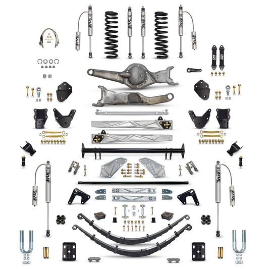Desolate Motorsports Complete 4" Mid Travel Lift Kit - 1980-1996 Ford F150/Bronco