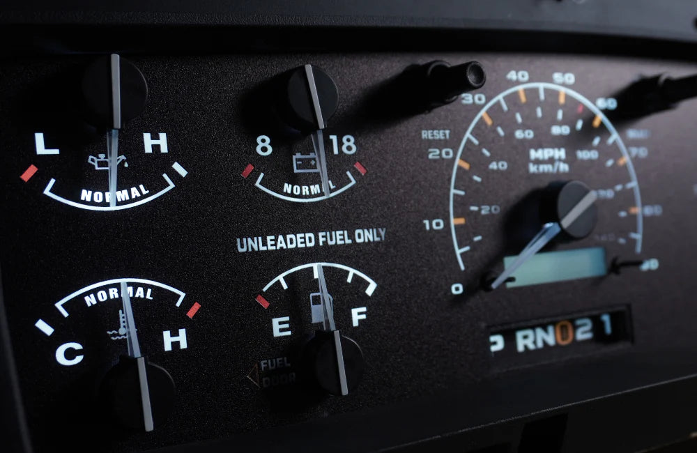 92-96 Cluster Faceplate Kit - XLT Modern - Gas