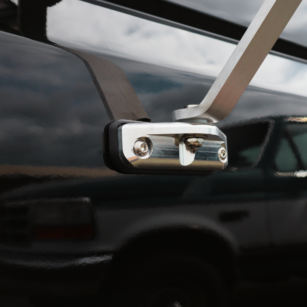 OBS Solutions Sport Mirror to Swing Lock Conversion Kit - 1992-1997 Ford F-Series/Bronco