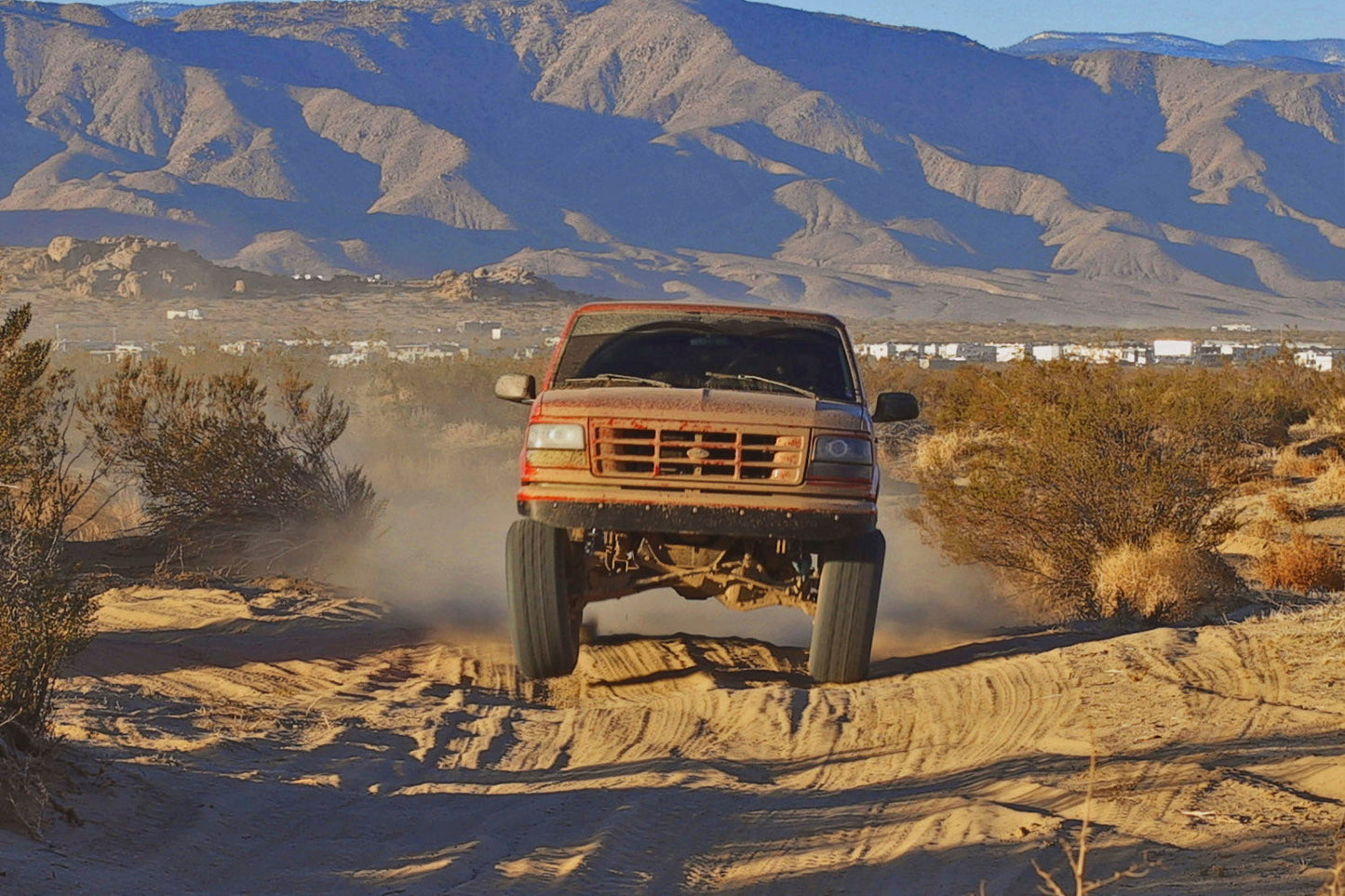 Desolate Motorsports Front Long Travel 3-5" Lift Kit (Stock Width) - 1980-1996 Ford F150/Bronco