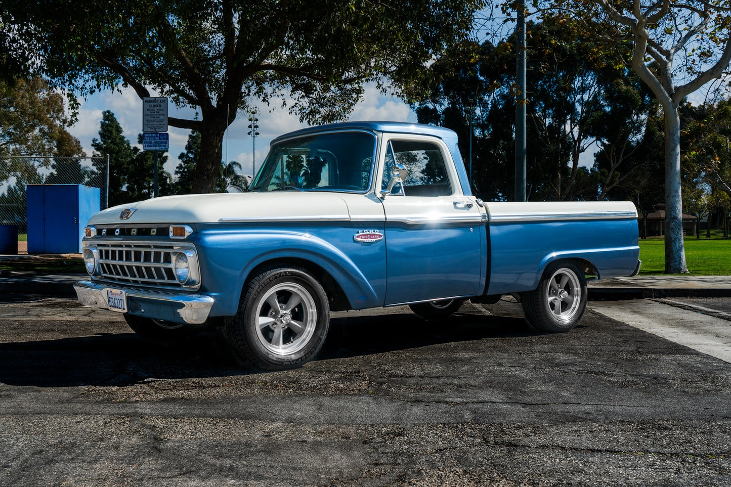 1965-1972 Ford F100 3 inch Front / 4 inch Rear Complete Lowering Kit