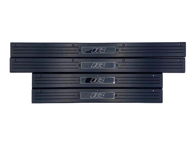 OBS Solutions 4 Door Lit Windowed Sill Plates - 1980-1997 Ford F-Series/Bronco