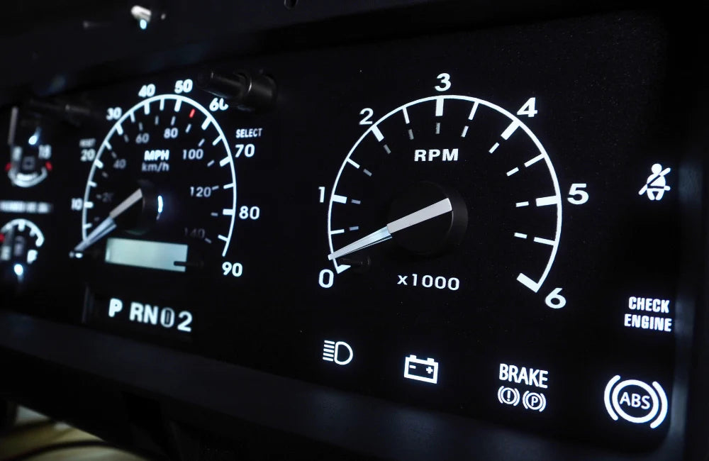 92-96 Cluster Faceplate Kit - XLT Original - Gas