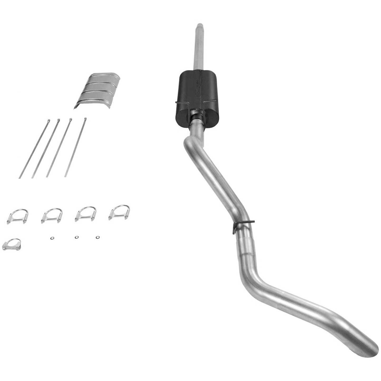 Flowmaster 3" Cat-Back Exhaust System - 1987-1996 Ford F-Series