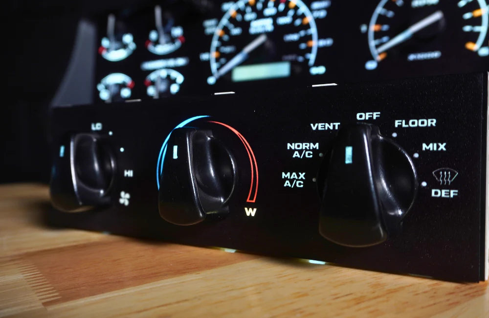 92-96 Cluster Faceplate Kit - XLT Modern - Gas