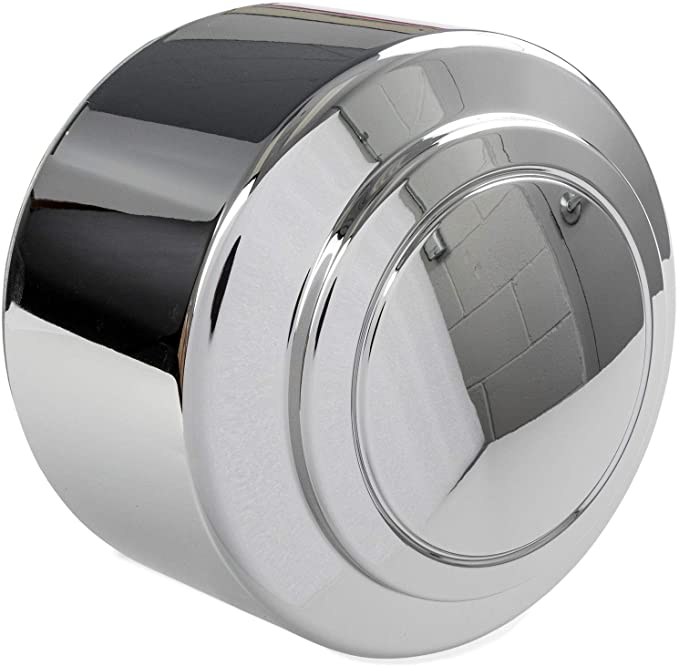 Front Wheel Center Hub Cap Set - (Front Closed) 2WD -Aftermarket