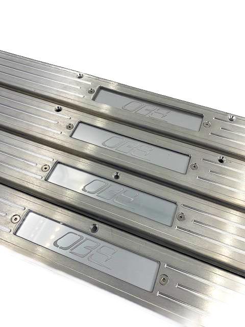 OBS Solutions 4 Door Lit Windowed Sill Plates - 1980-1997 Ford F-Series/Bronco