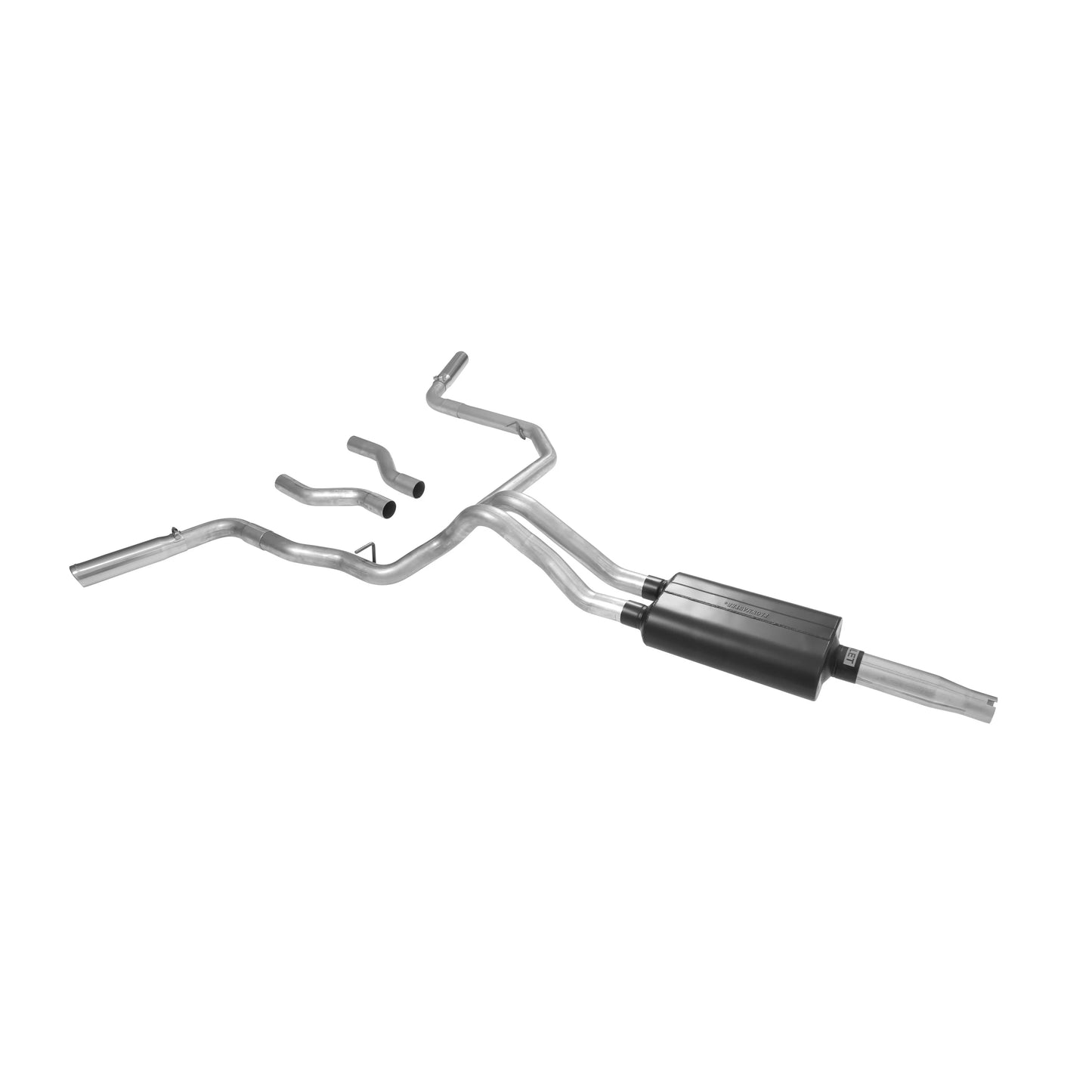 Flowmaster American Thunder 3" Dual Exit Cat-Back Exhaust - 1987-1996 Ford F-Series