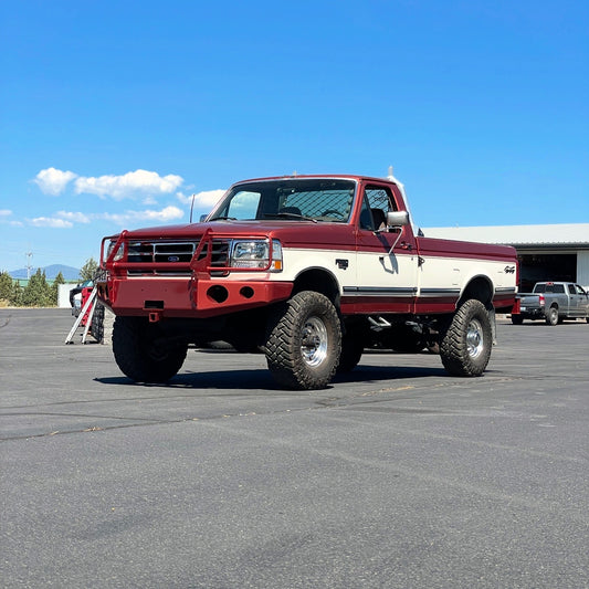 Reunel Extreme Duty Full Replacement Front Bumper - 1992-1997 Ford F-Series & Bronco