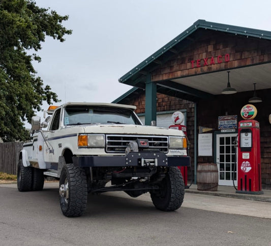 Engineered Vintage ‘GOAT' winch bumper - 1987-1997 Ford F-Series