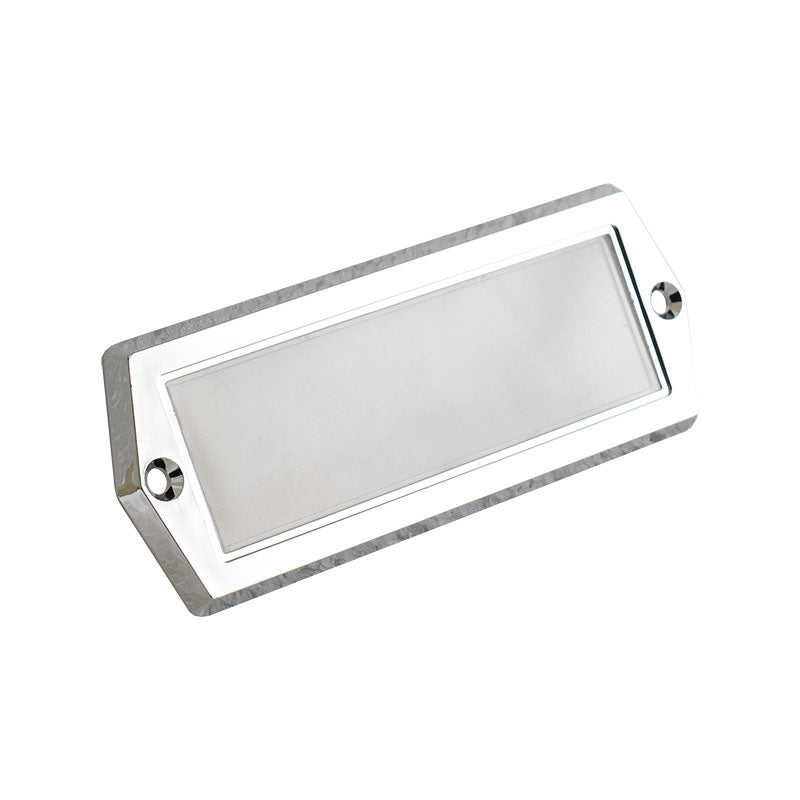 Dome Light Lens and Chrome Bezel