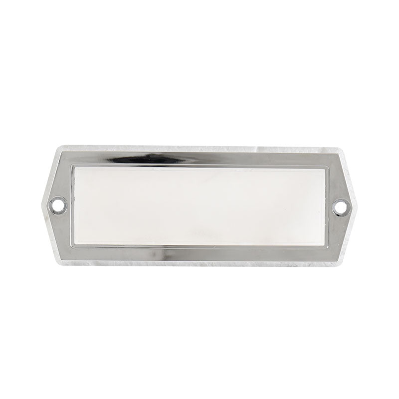 Dome Light Lens and Chrome Bezel
