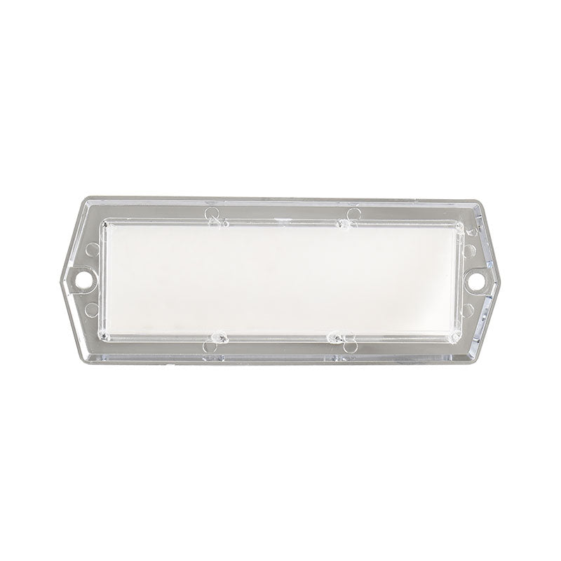 Dome Light Lens and Chrome Bezel