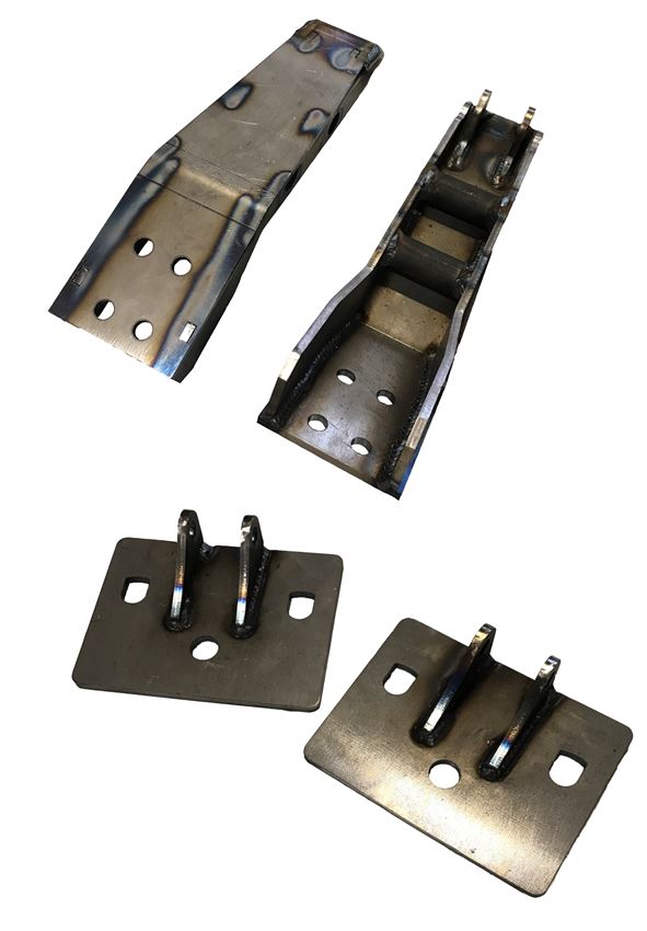 F-350 Shock Brackets - 1985-1997 Ford F-Series