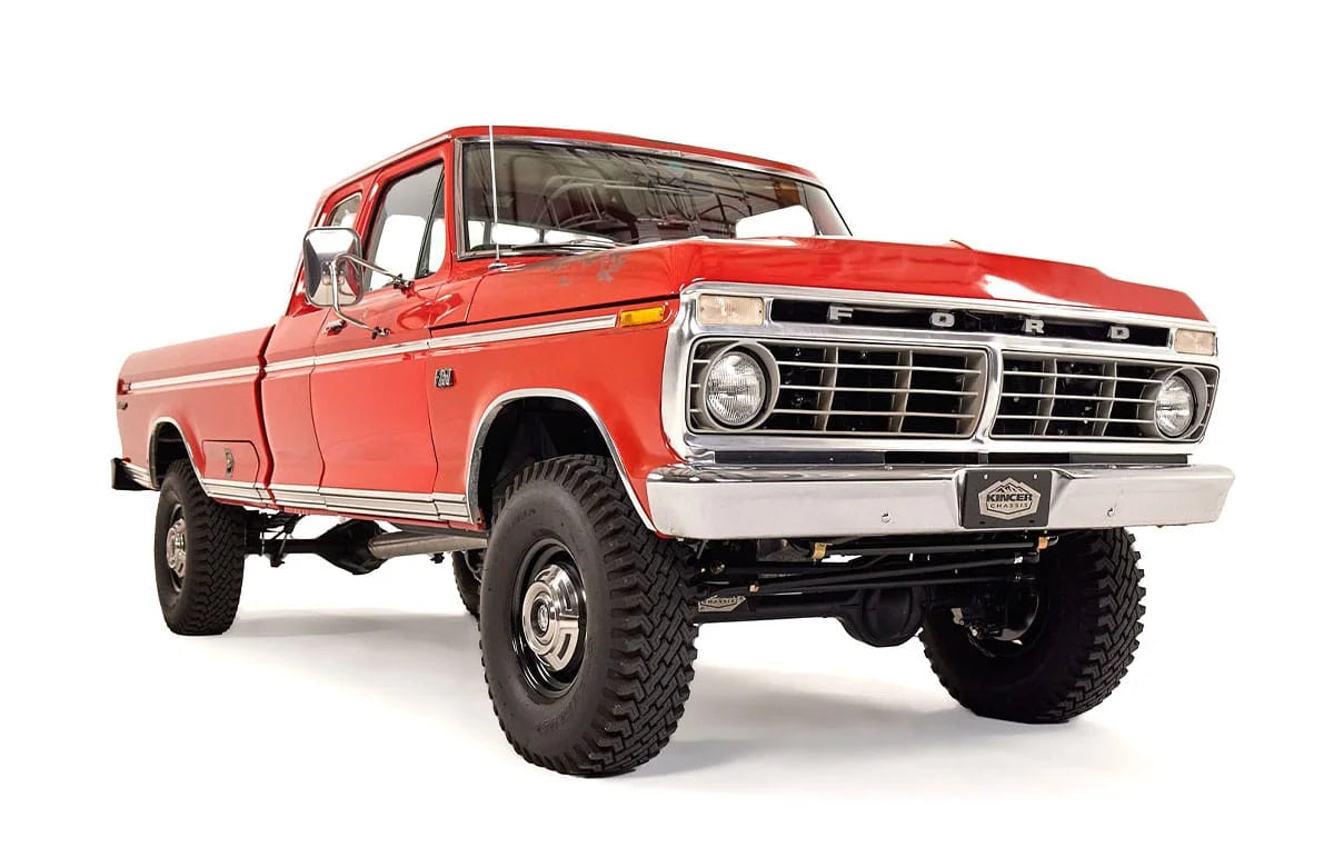 Kincer Chassis 2wd to 4wd Conversion Kit including Axle - 1967-1979 Ford F-Series