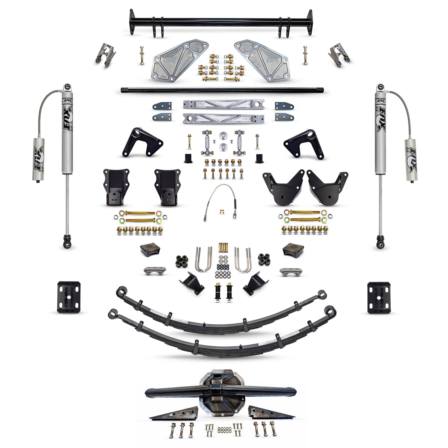 Desolate Motorsports Complete Rear Suspension Kit - 1980-1996 Ford Bronco