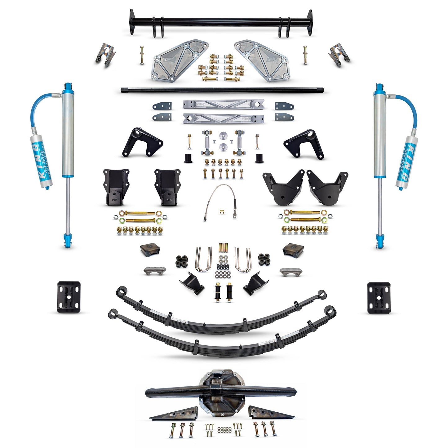 Desolate Motorsports Complete Rear Suspension Kit - 1980-1996 Ford Bronco