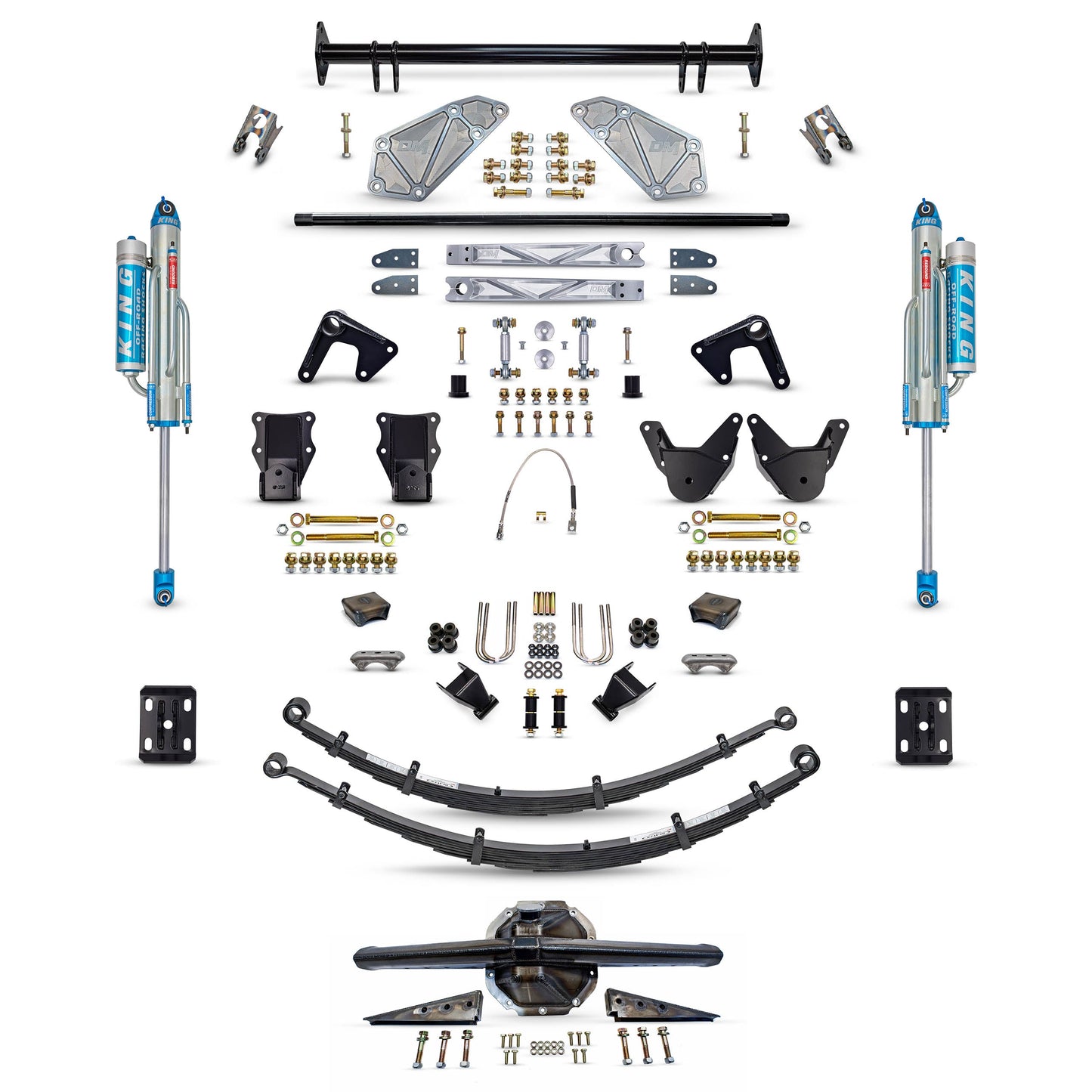 Desolate Motorsports Complete Rear Suspension Kit - 1980-1996 Ford Bronco