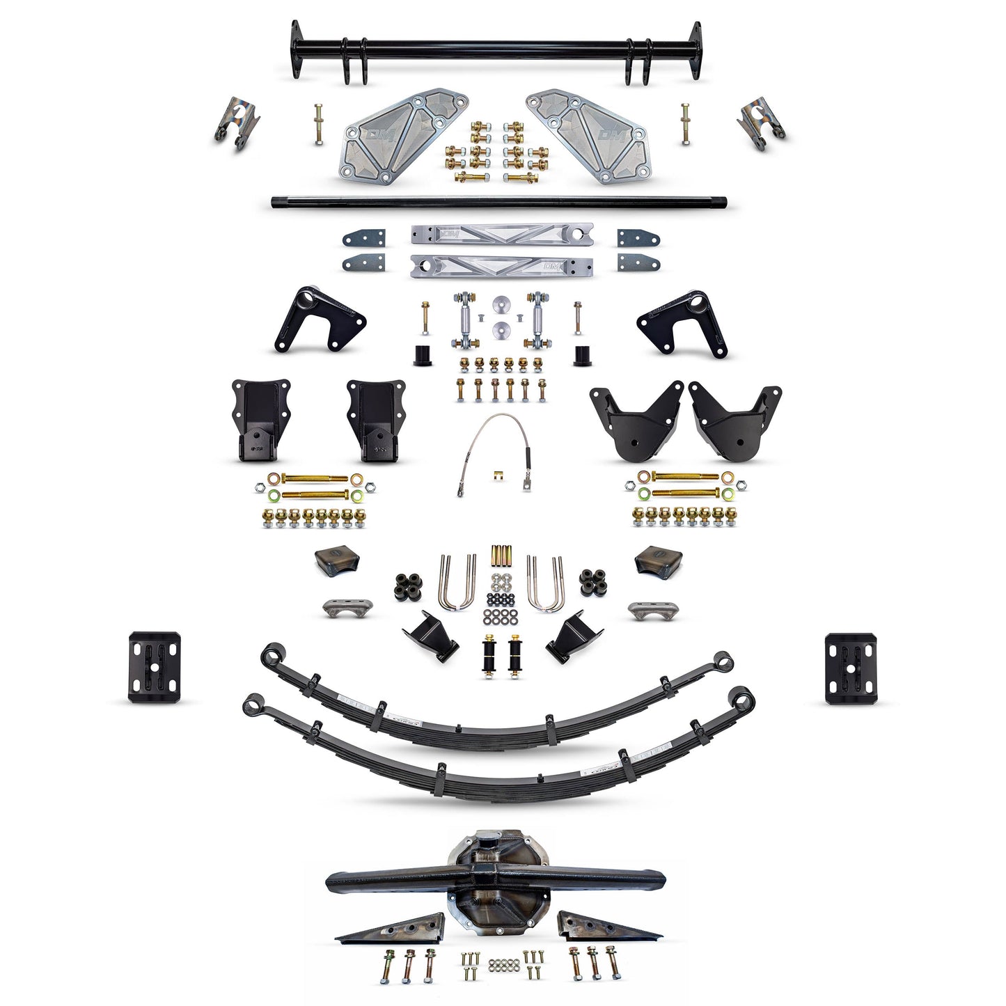 Desolate Motorsports Complete Rear Suspension Kit - 1980-1996 Ford Bronco