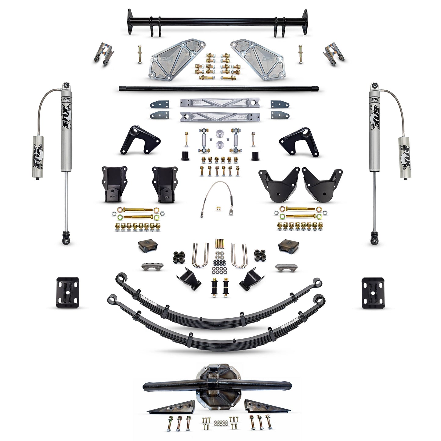 Desolate Motorsports Complete Rear Suspension Kit - 1980-1996 Ford Bronco