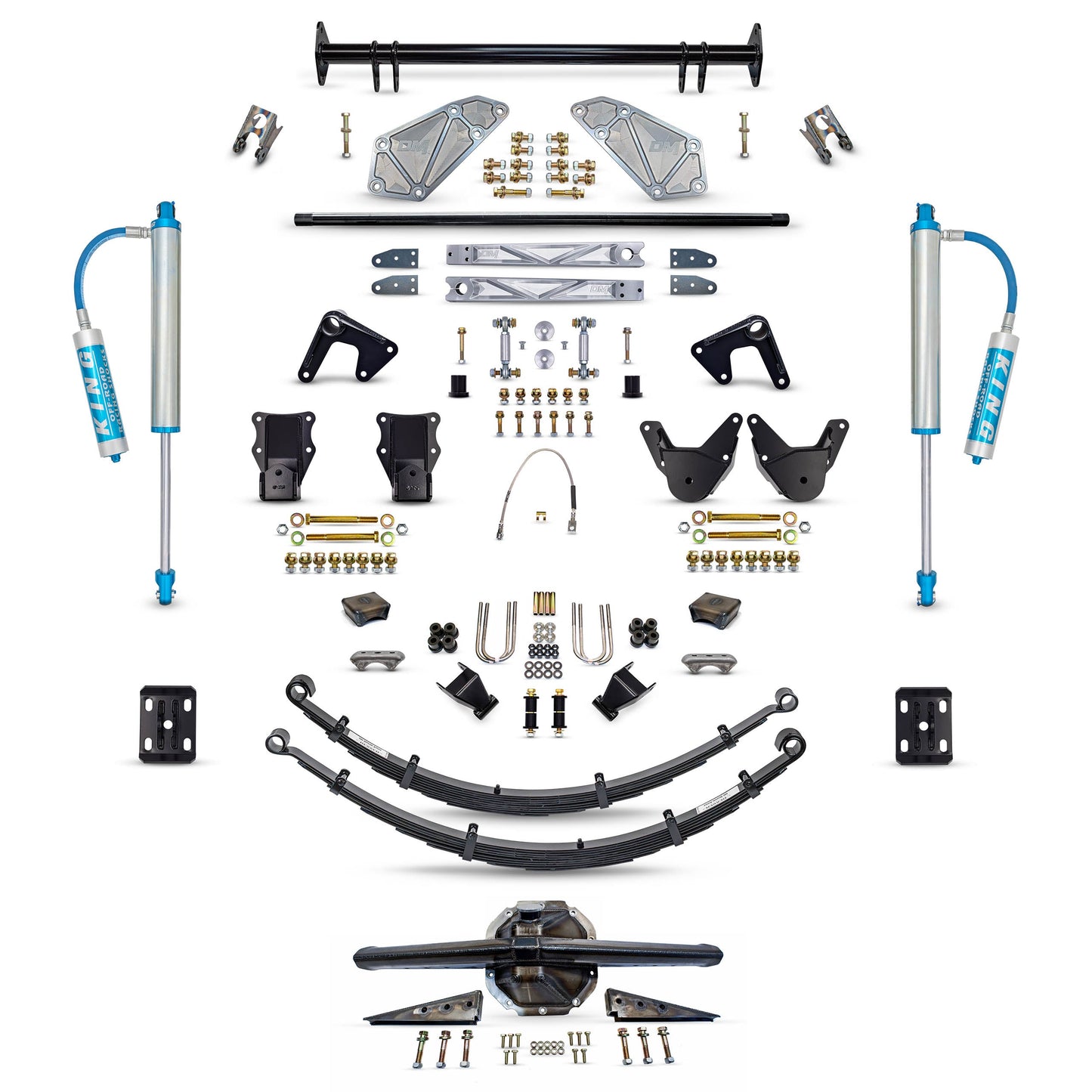 Desolate Motorsports Complete Rear Suspension Kit - 1980-1996 Ford Bronco