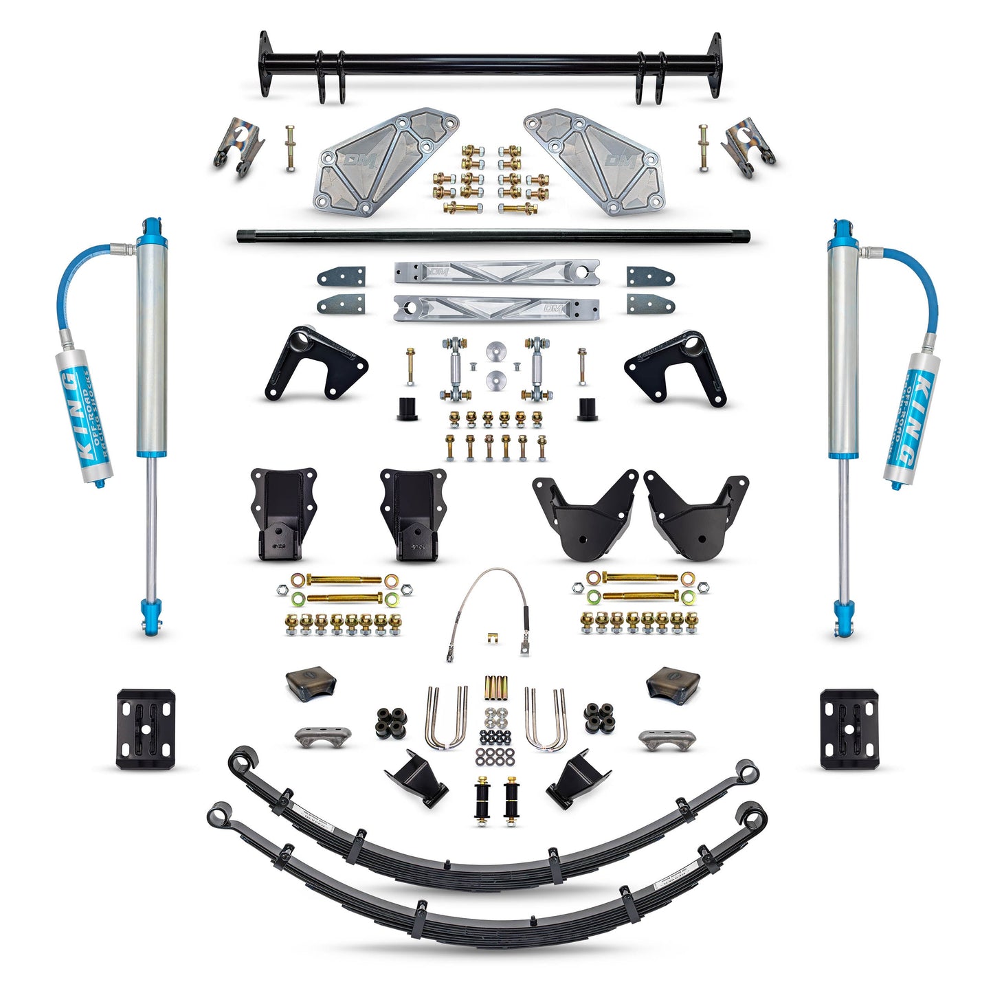 Desolate Motorsports Complete Rear Suspension Kit - 1980-1996 Ford Bronco