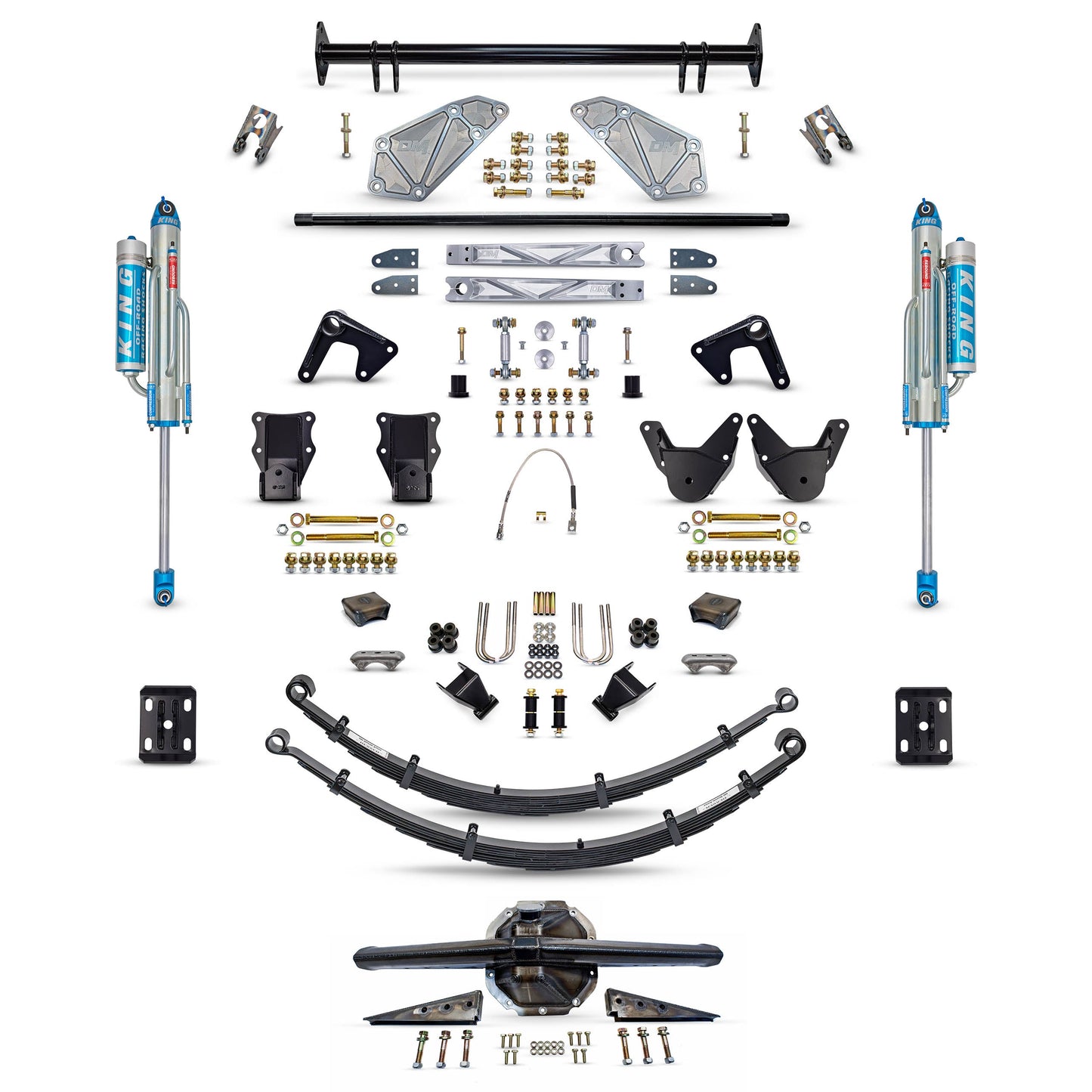 Desolate Motorsports Complete Rear Suspension Kit - 1980-1996 Ford Bronco
