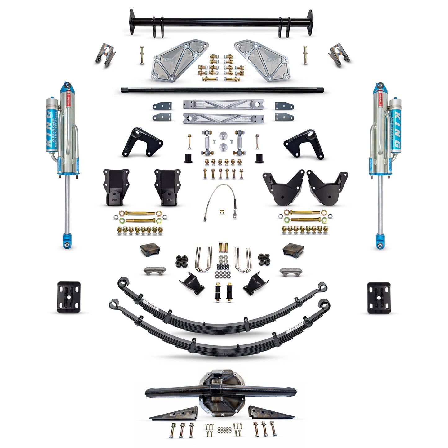 Desolate Motorsports Complete Rear Suspension Kit - 1980-1996 Ford Bronco