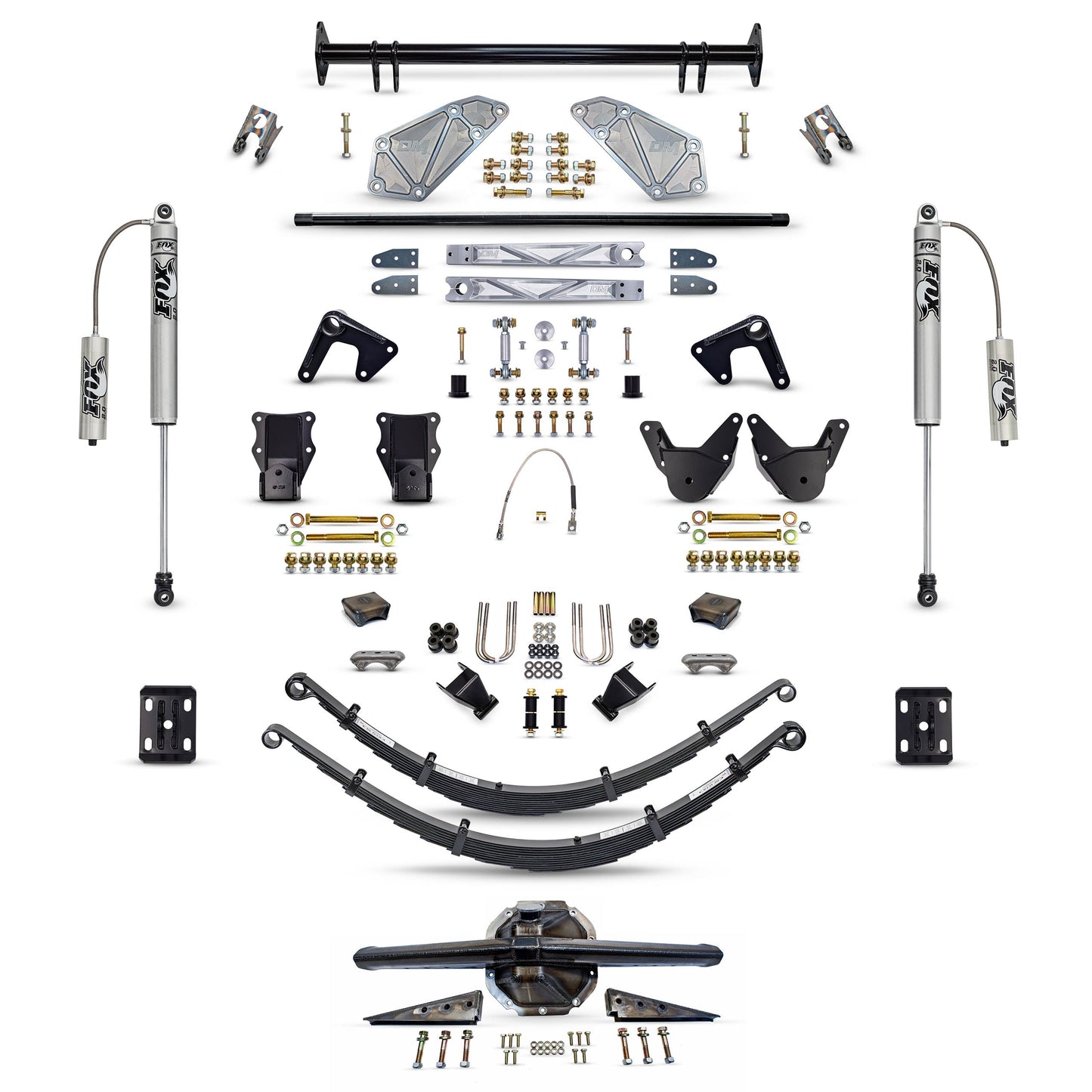 Desolate Motorsports Complete Rear Suspension Kit - 1980-1996 Ford Bronco