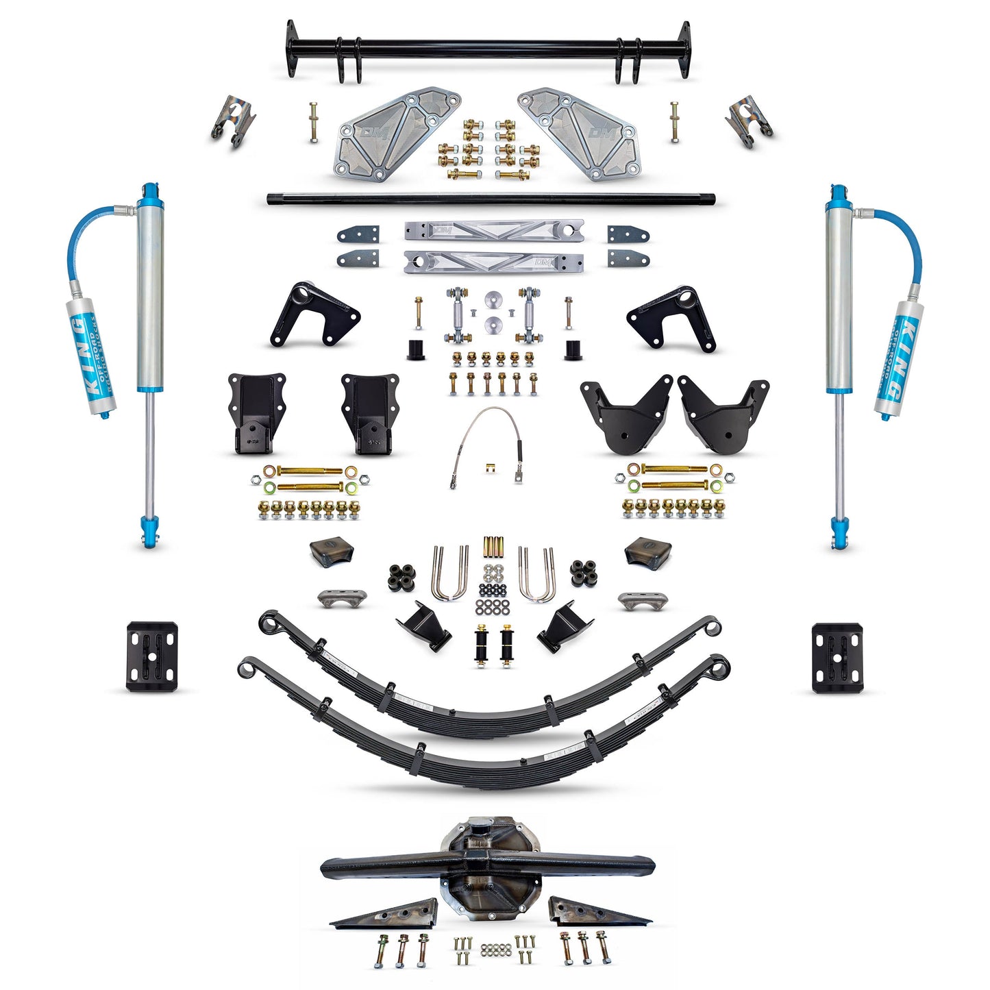 Desolate Motorsports Complete Rear Suspension Kit - 1980-1996 Ford Bronco