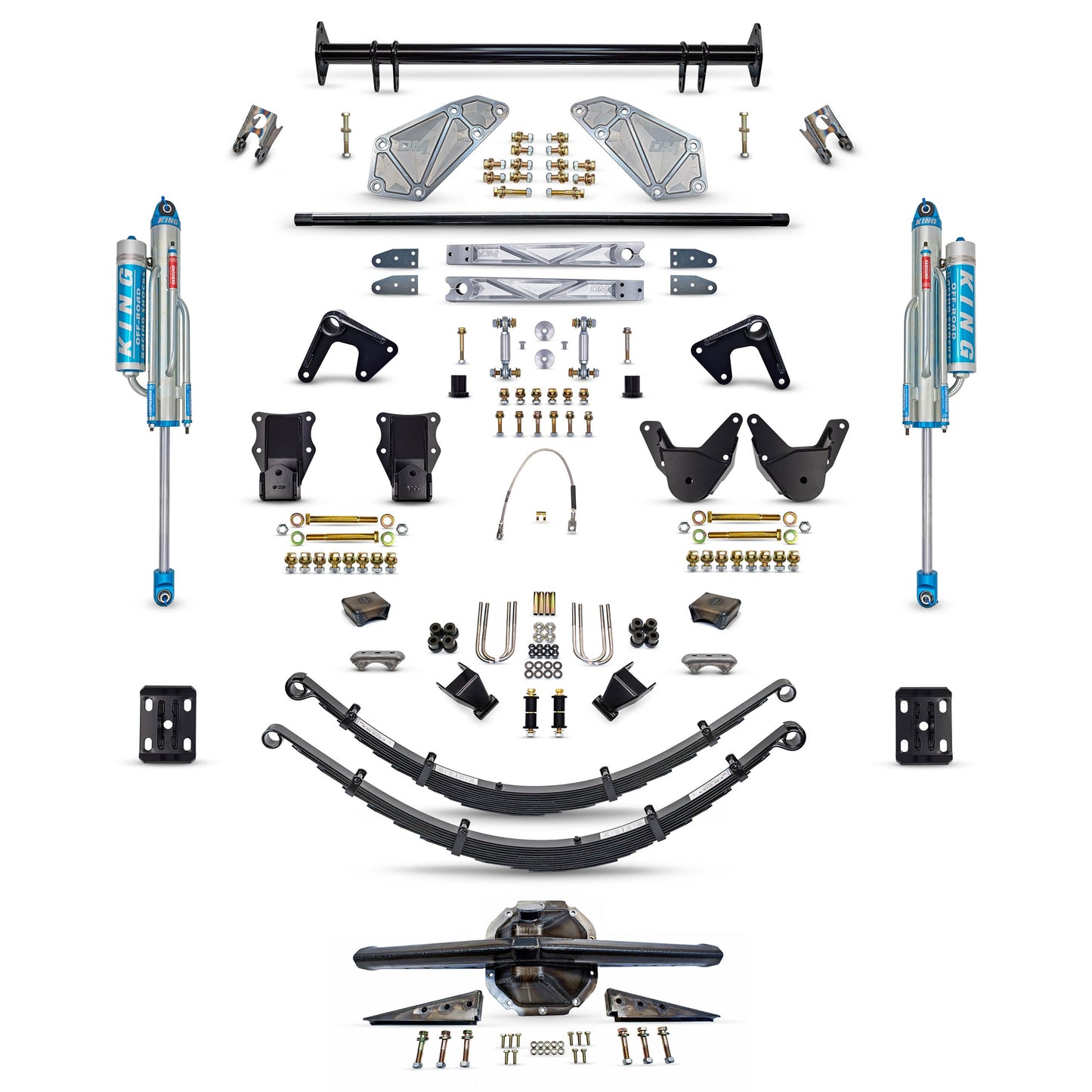 Desolate Motorsports Complete Rear Suspension Kit - 1980-1996 Ford Bronco