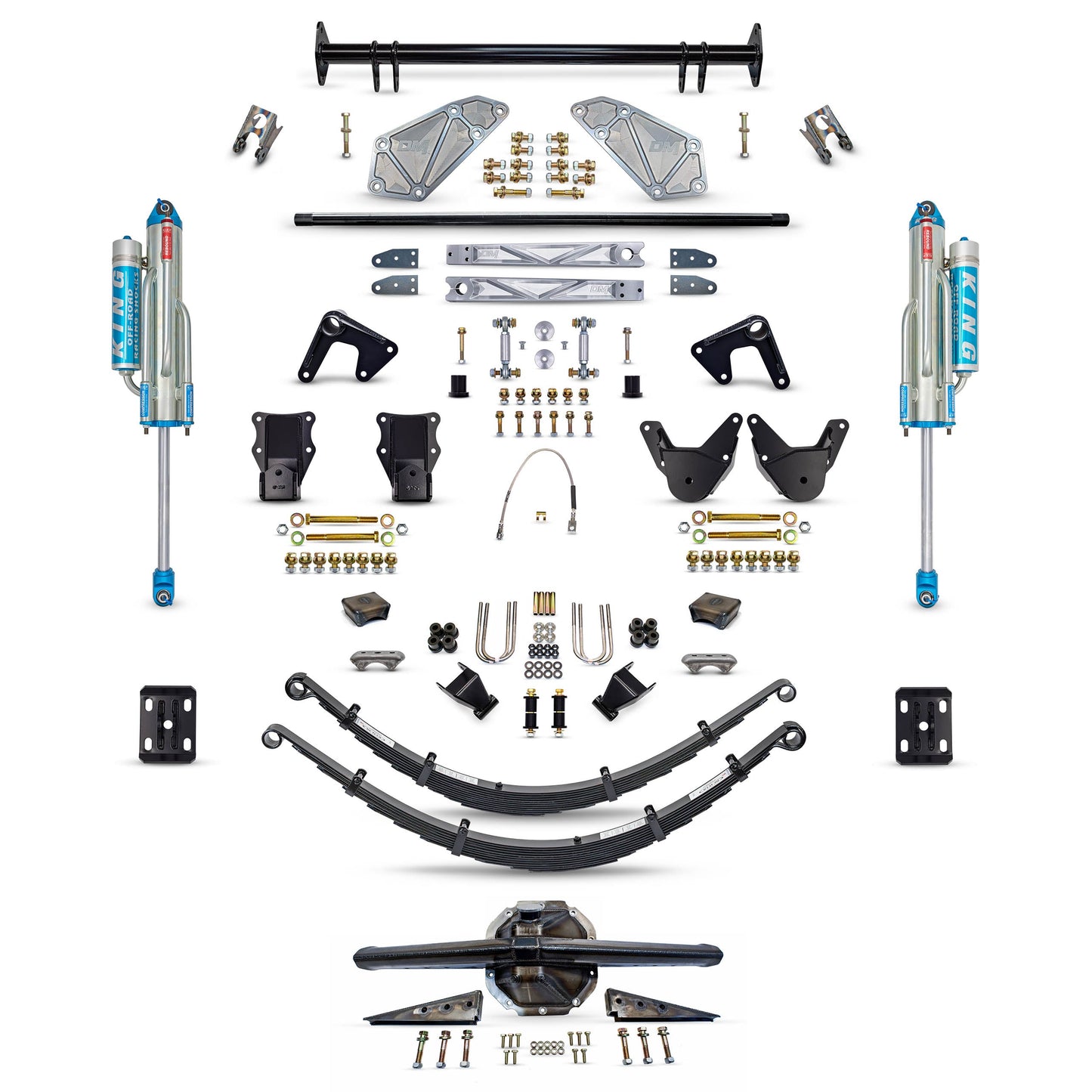 Desolate Motorsports Complete Rear Suspension Kit - 1980-1996 Ford Bronco