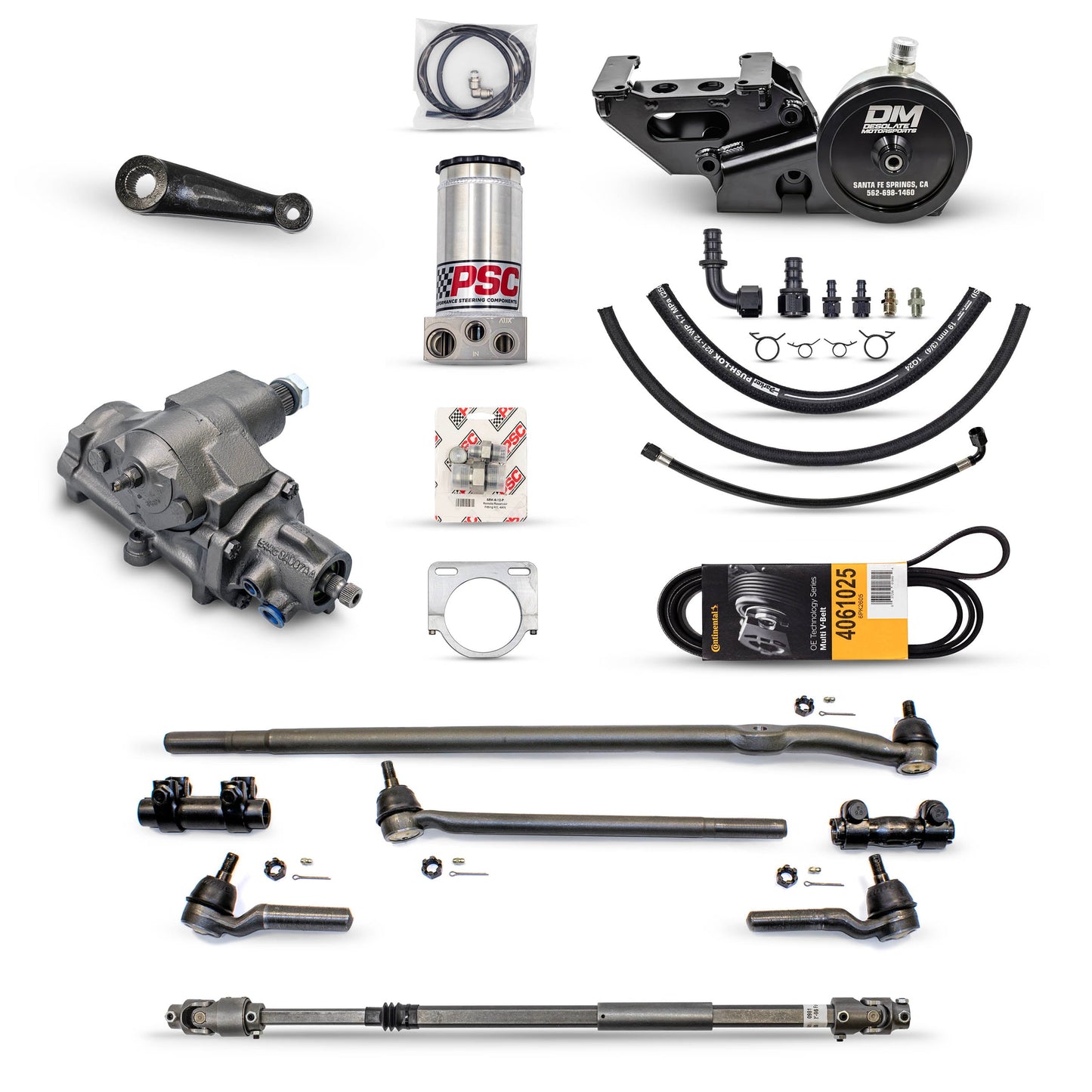 Desolate Motorsports Complete Steering Combo - 1980-1996 Ford F150/Bronco