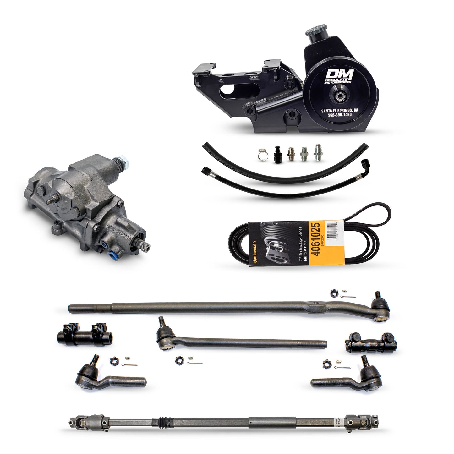 Desolate Motorsports Complete Steering Combo - 1980-1996 Ford F150/Bronco