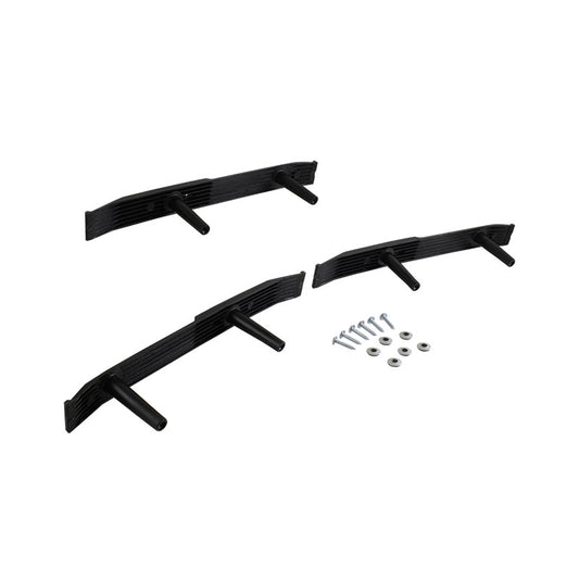 Tailgate Finish Trim Panel Brackets - 1987-1997 Ford F-Series & Bronco