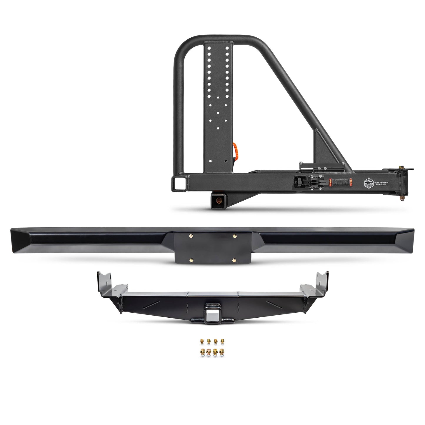 Desolate Motorsports Plate Rear Bumper – 1980–1996 Ford F-Series