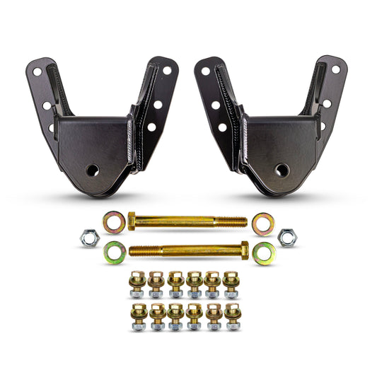 Desolate Motorsports Fabricated Leaf Spring Front Mount - 1980-1997 Ford F250/F350