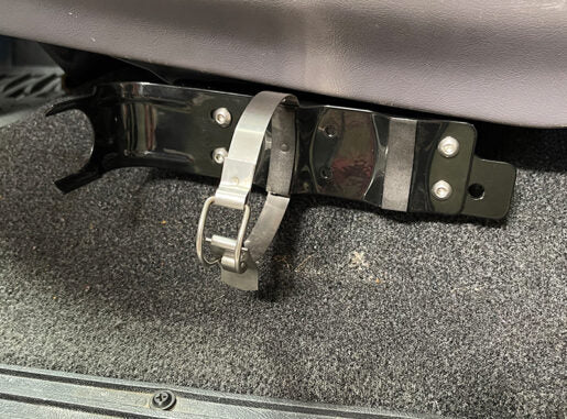 40/20/40 Seat Fire Extinguisher Mount & Bracket