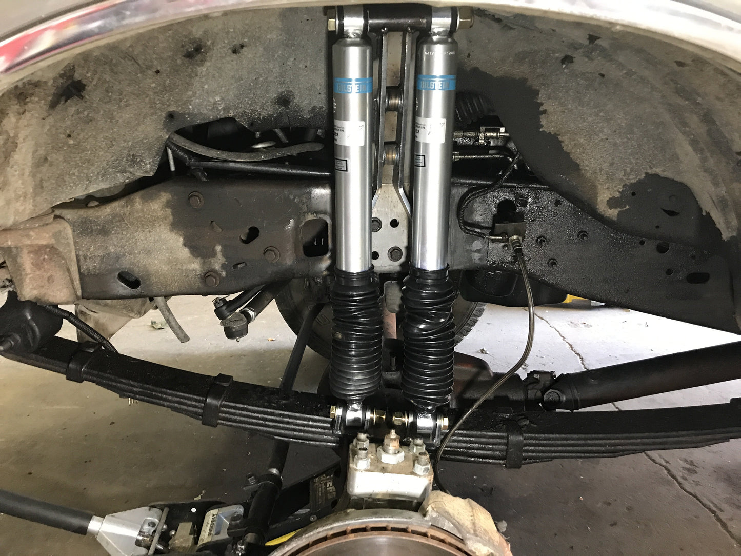 F-350 Shock Brackets - 1985-1997 Ford F-Series